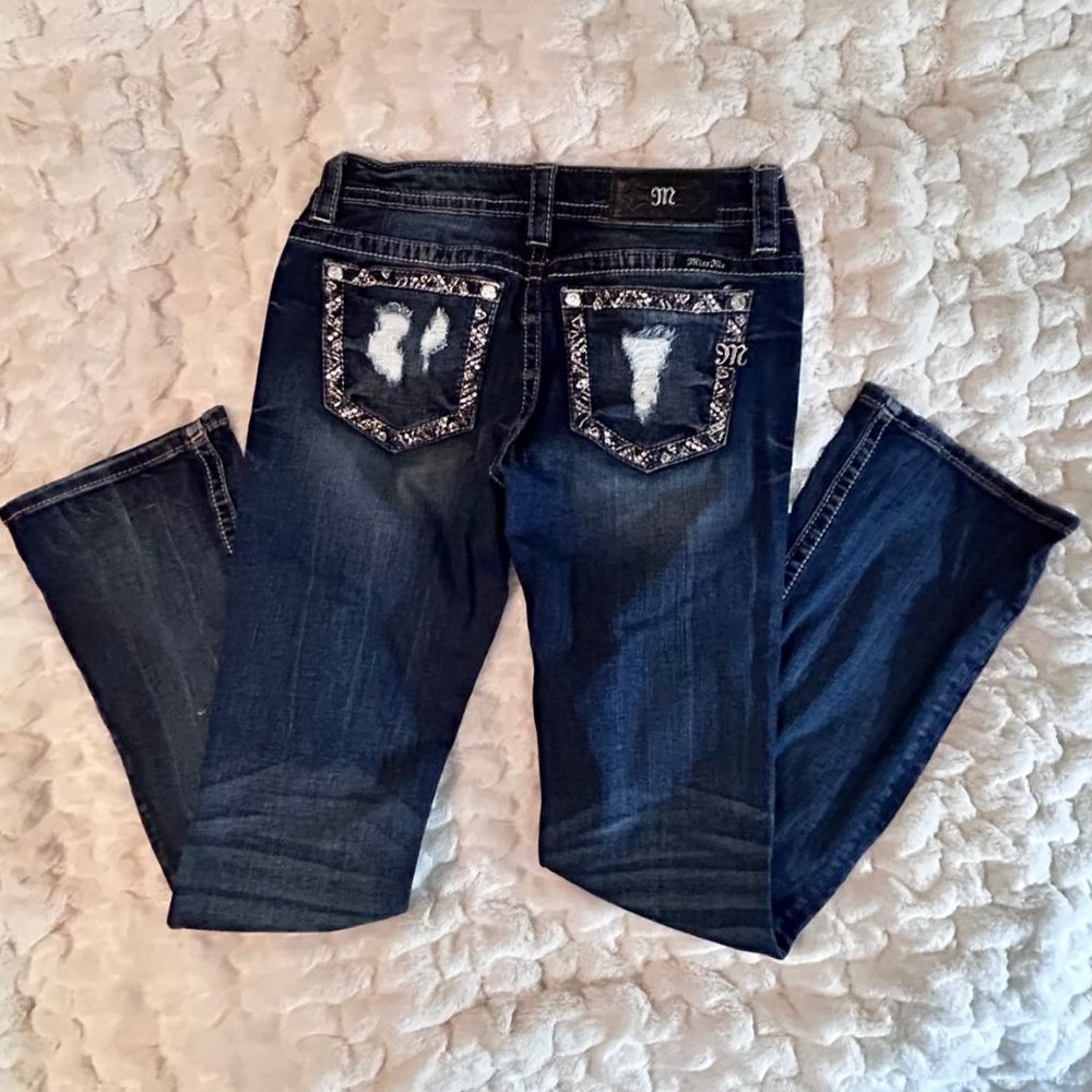 MISS ME Premium Boot Cut Jeans Size 28